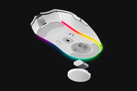 Razer – Cobra Pro – White – Wireless Gaming Mouse