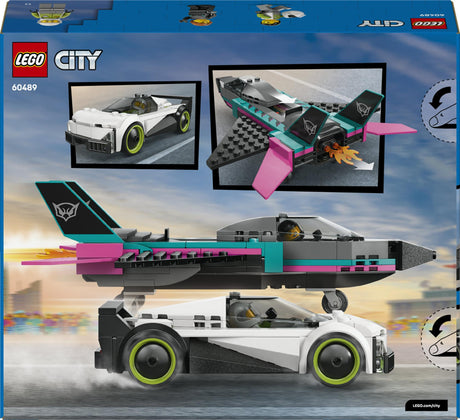LEGO - LEGO City - Jet vs. Car (60489) LEGO