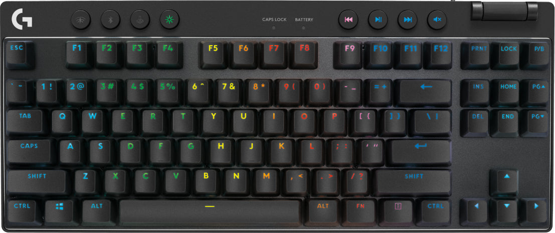 Logitech G PRO X Tastatur Mekanisk LIGHTSYNC Trådløs