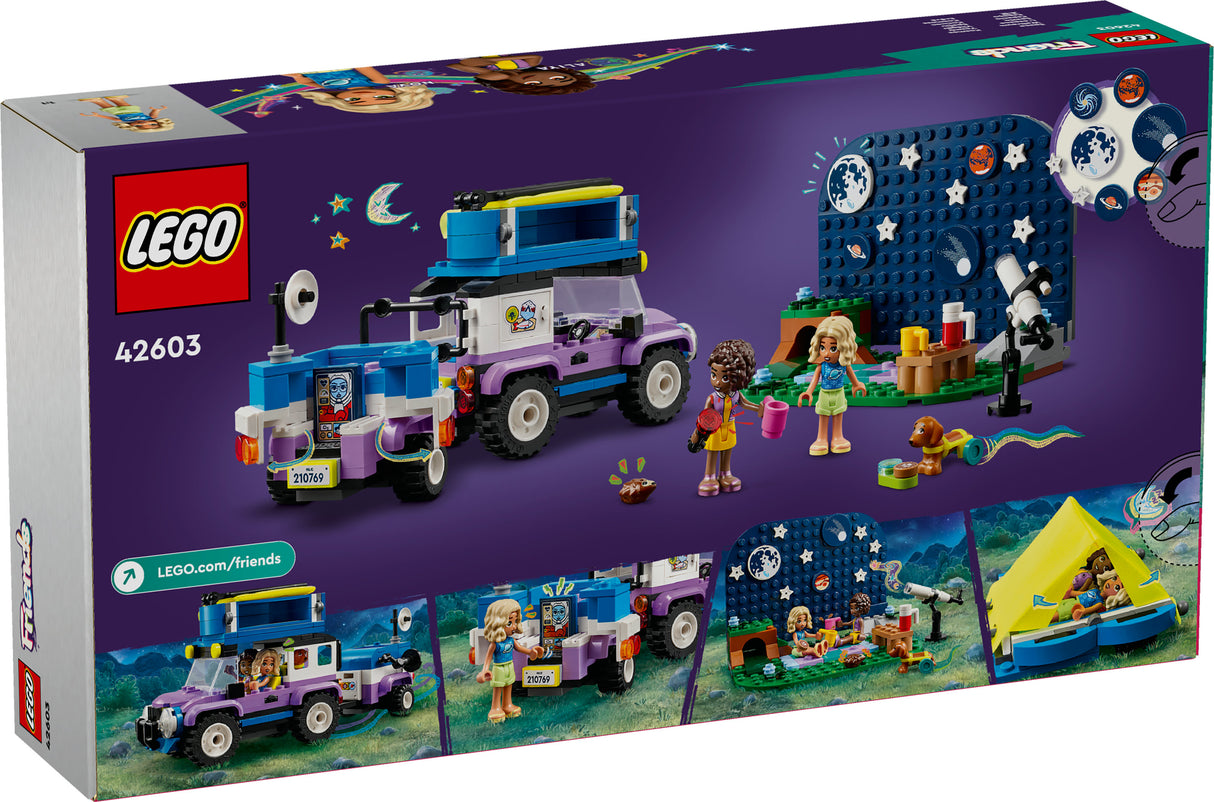 LEGO 42603 Friends Stargazer Camping Vehicle Construction Toy LEGO