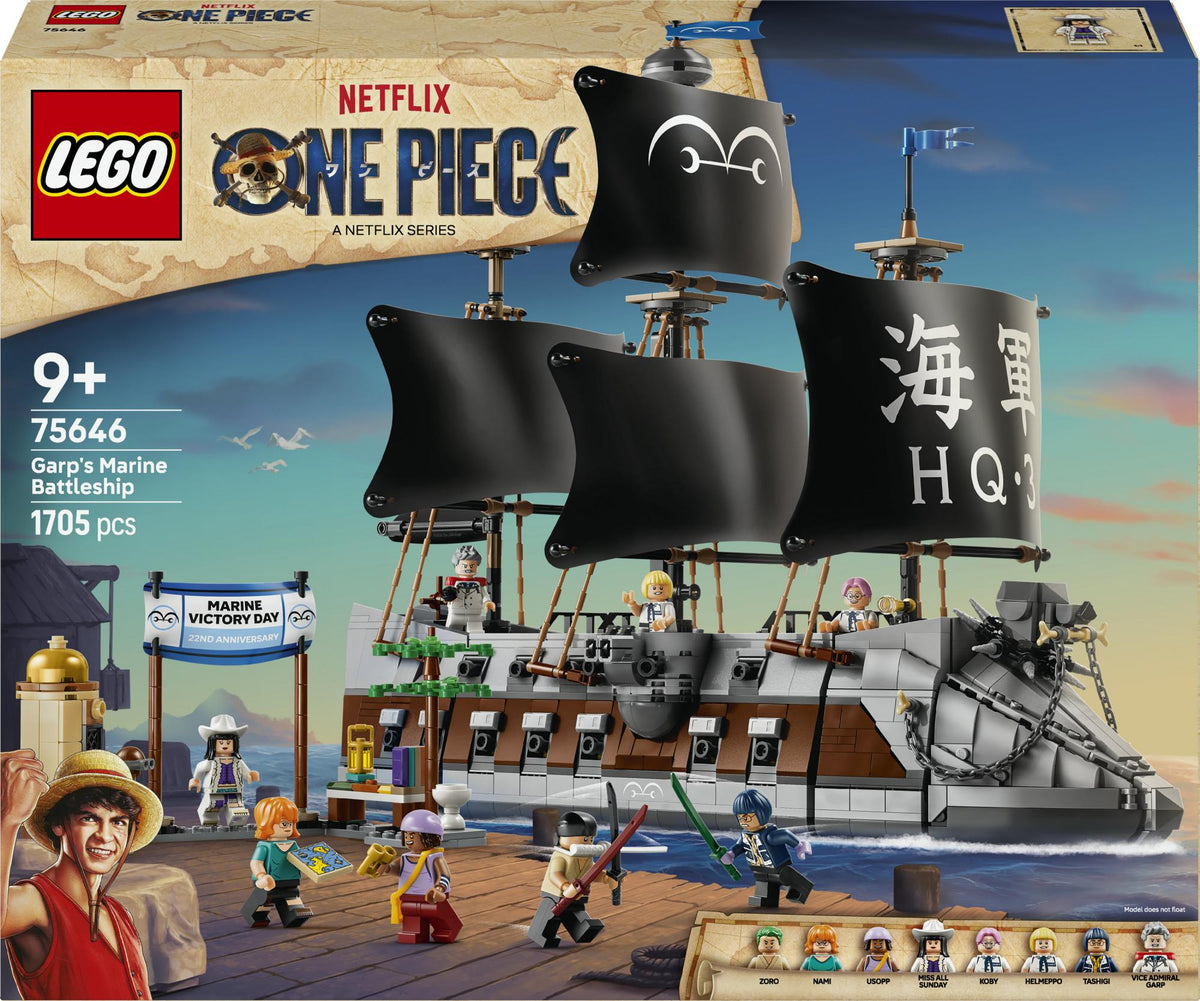 LEGO - ONE PIECE - Garp's Marine Battleship (75646) LEGO