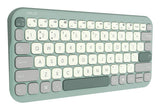ASUS Marshmallow KW100 Bluetooth-tastatur – set skråt forfra (vinkel 4)