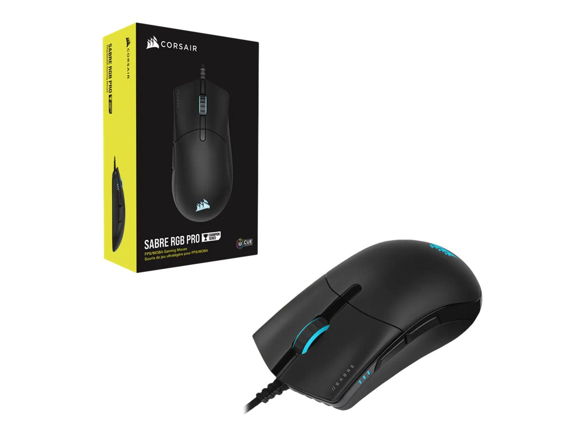 CORSAIR Champion Series Sabre RGB Pro optisches Kabel Schwarz 