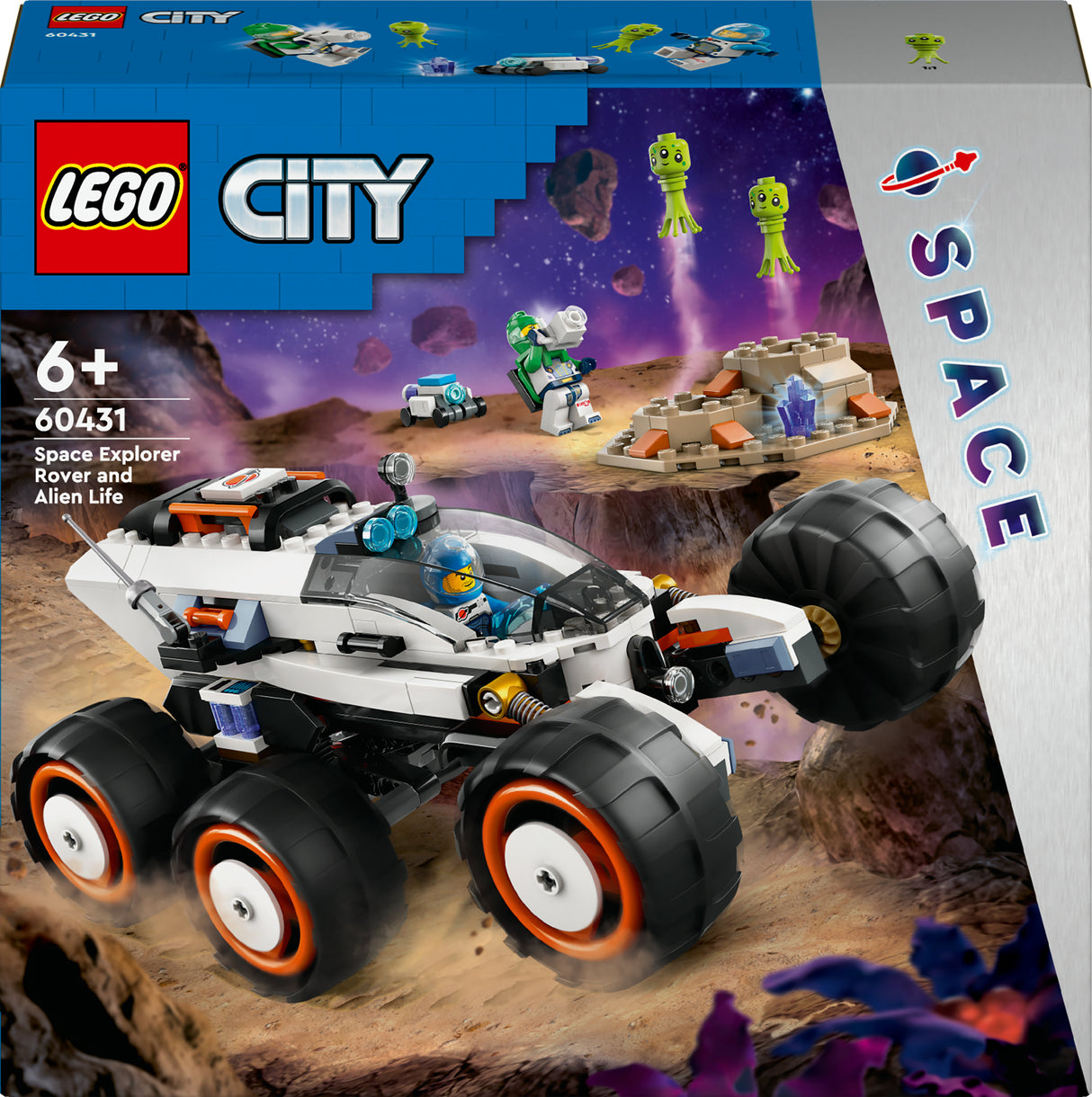 LEGO 60431 City Space Rover with Aliens Construction Toy LEGO