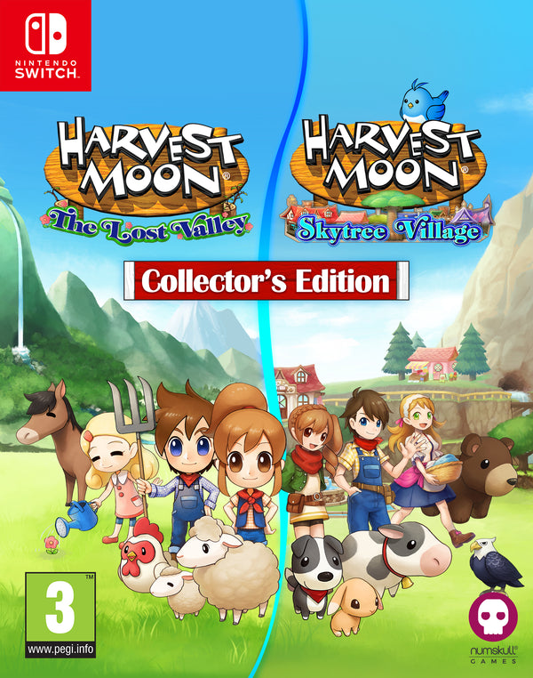 Harvest Moon: The Lost Valley & Skytree Village – Collector's Edition – Nintendo Switch