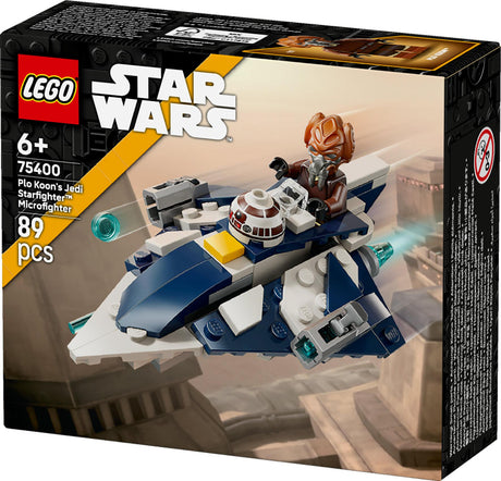 LEGO 75400 Star Wars Plo Koons Jedi Starfighter Microfighter LEGO