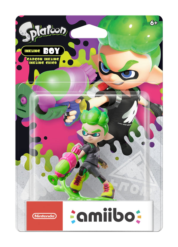 Nintendo amiibo Inkling Boy Neon Green – Splatoon