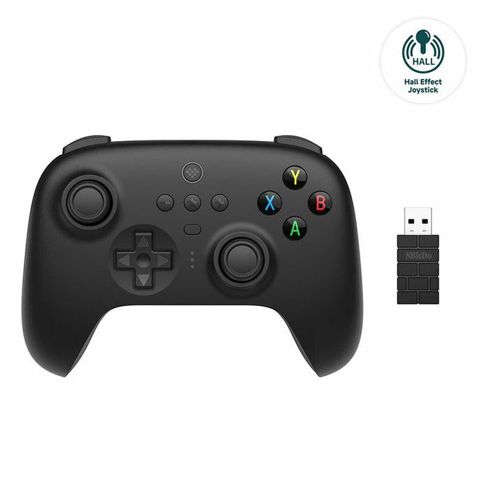 8BitDo Ultimate 2.4G Pad PC Hall Ed/Sort