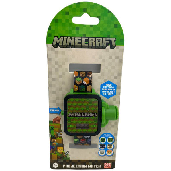 Projector Watch LCD Minecraft – Digitalt børneur med projektor