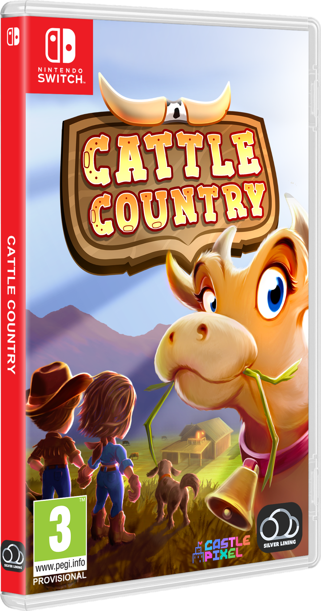 Cattle Country – omslag til Nintendo Switch