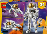 LEGO 31152 Creator 3-in-1 Astronaut in Space Construction Toy LEGO