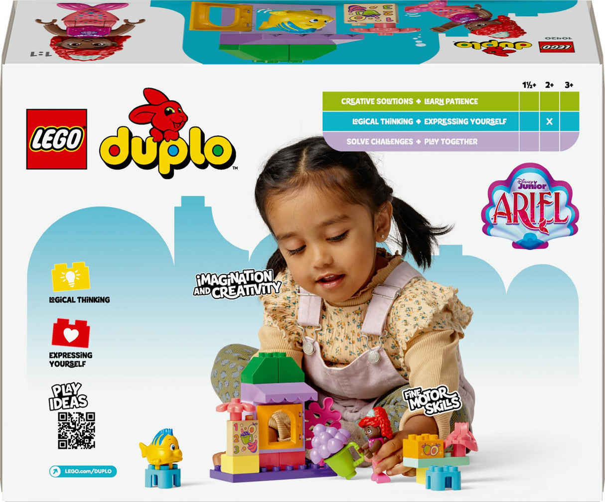 LEGO 10420 DUPLO Disney Ariel and Flounder's Café Kiosk, construction toy LEGO