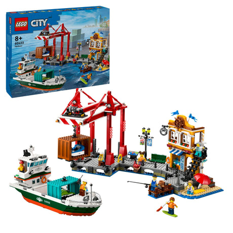 LEGO 60422 City Harbor with Cargo Ship LEGO