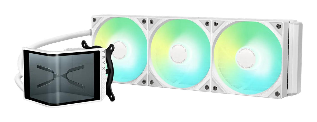 TRYX PANORAMA SE 360 mm AIO Liquid Cooler ARGB White TRYX