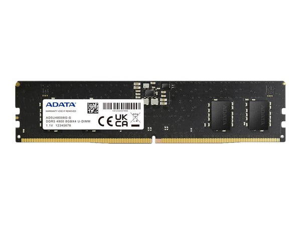 ADATA DDR5 8 GB 4800 MHz CL40 On-Die ECC 