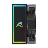 Sharkoon A40 RGB CPU-køler – sort, 156 mm, PWM