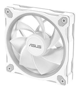 ASUS Prime MR120 ARGB Reverse Fan – kabinetblæser – Hvid – Reverse