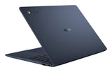 ASUS Chromebook CM14 CM1406CM4A-LY0051 – lukket låg set ovenfra; tastaturlayout illustrativt