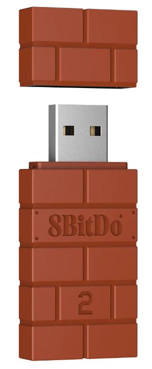 8BitDo USB-WLAN-Adapter 2 Braun