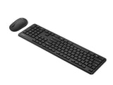 ASUS CW100 – trådløst tastatur og mus, US-engelsk, sort – tastatur og mus skråt ovenfra