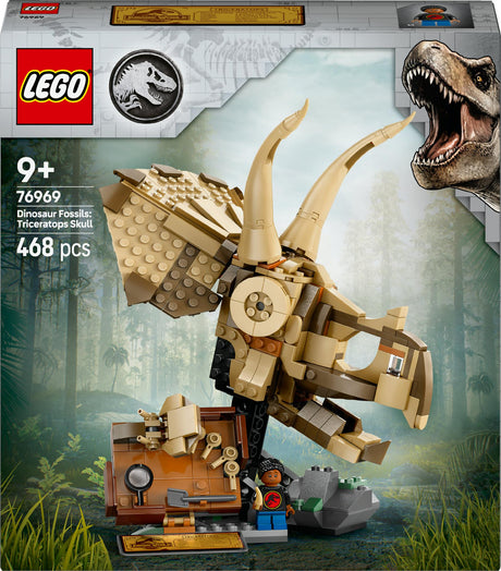 LEGO 76969 Jurassic World Dinosaur Fossils: Triceratops Skull LEGO