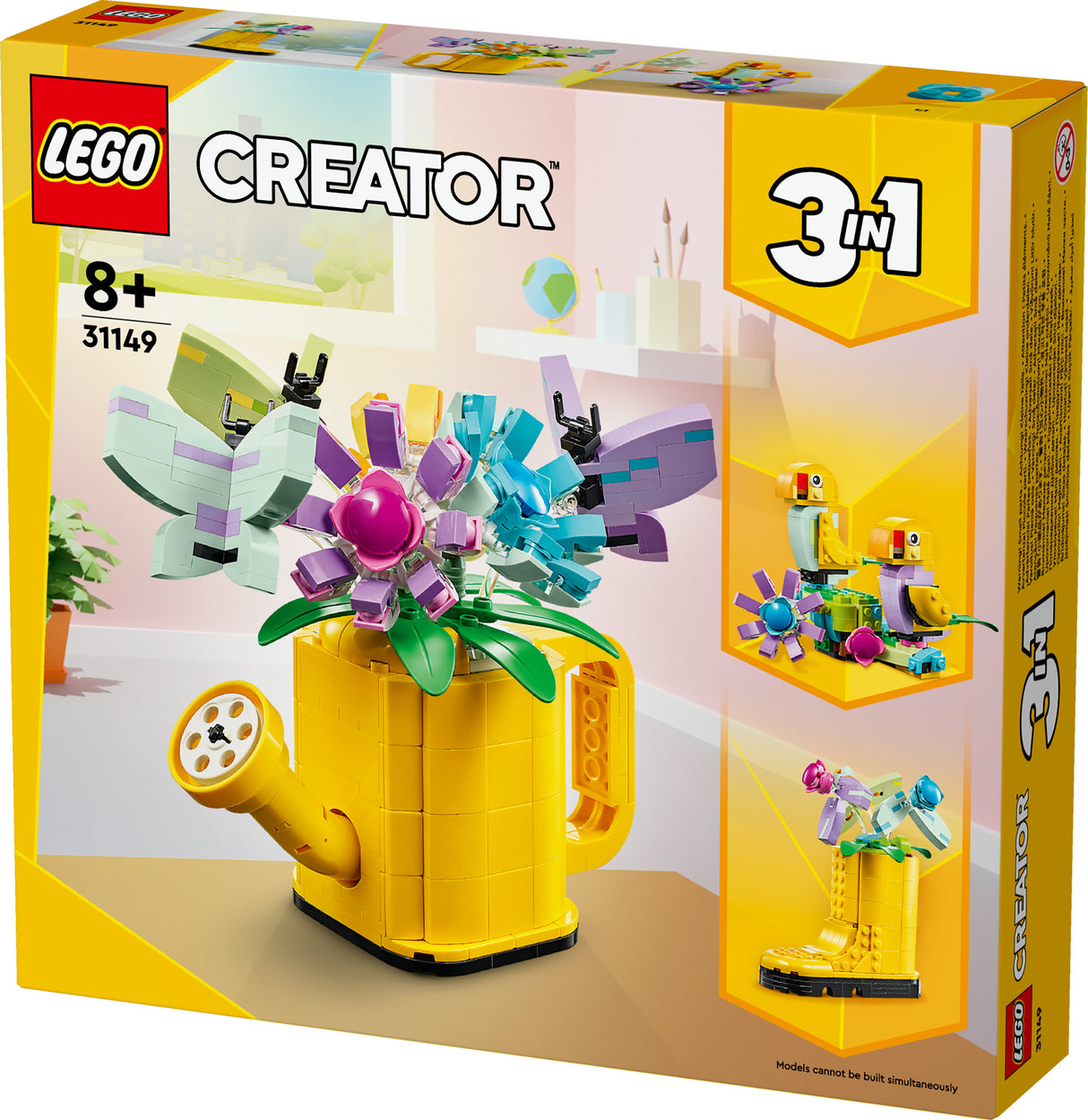 LEGO 31149 Creator 3-in-1 Watering Can with Flowers Construction Toy LEGO