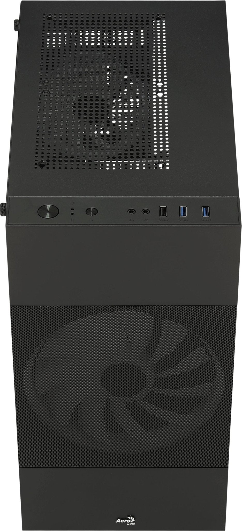 AeroCool Atomic Lite Tårn Micro-ATX No power supply Sort AeroCool