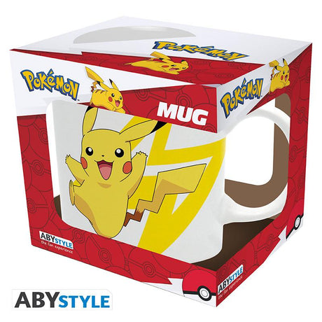 POKEMON - Mug - 320 ml - Logo & Pikachu Abysse