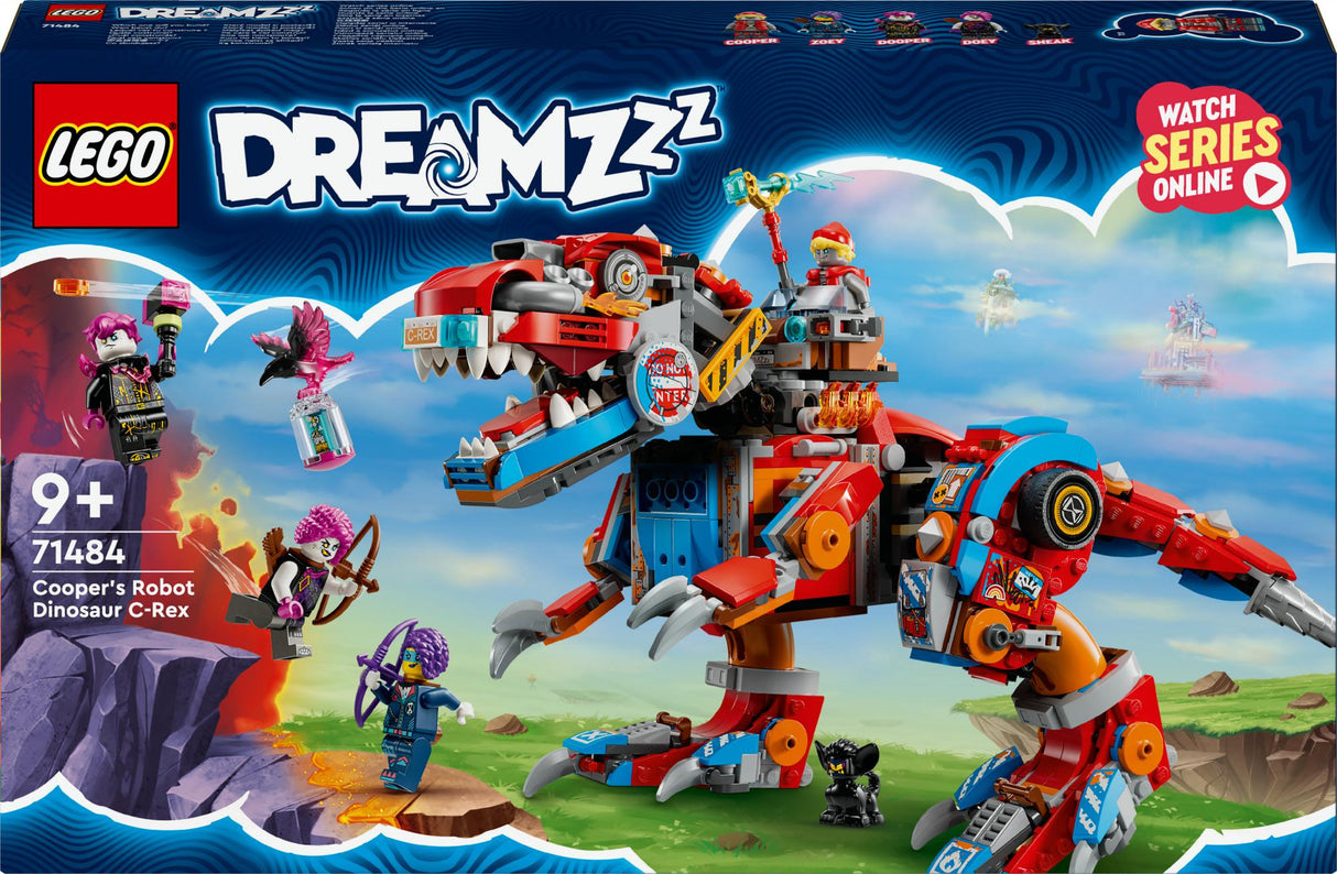LEGO 71484 DREAMZzz Cooper's Dino-Mech C-Rex LEGO