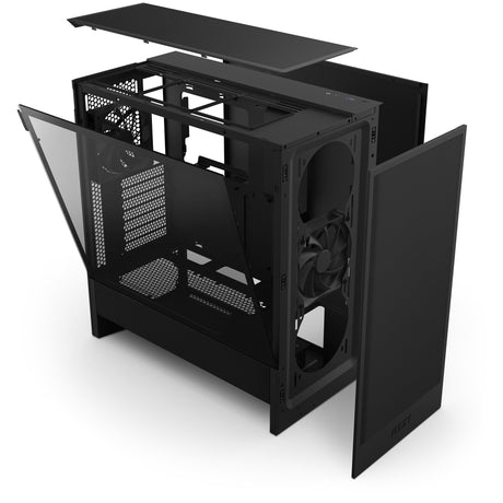 NZXT H5 Flow (2024) Mid Tower Kabinet - Sort NZXT