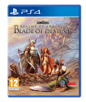 Realms of Arkania: Blade of Destiny – PlayStation 4 – spilomslag