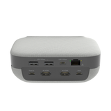 j5create JCDS337-N – USB-C-dock med speakerphone – Dockens bagporte