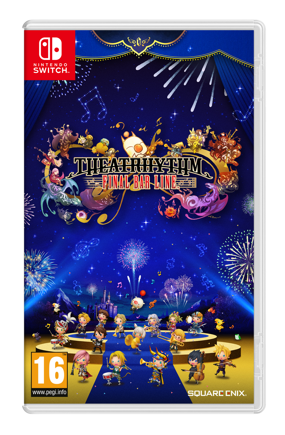 Theatrhythm Final Bar Line – omslag til Nintendo Switch