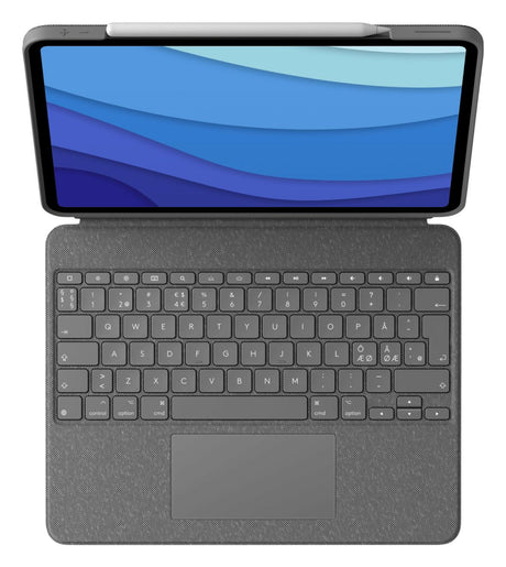 Logitech - Combo Touch Keyboard - For iPad Pro 12,9 ( Nordic Layout )