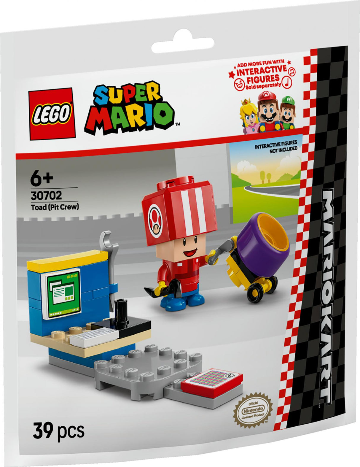 LEGO 30702 Mario Kart -Toad (Pit Crew) LEGO
