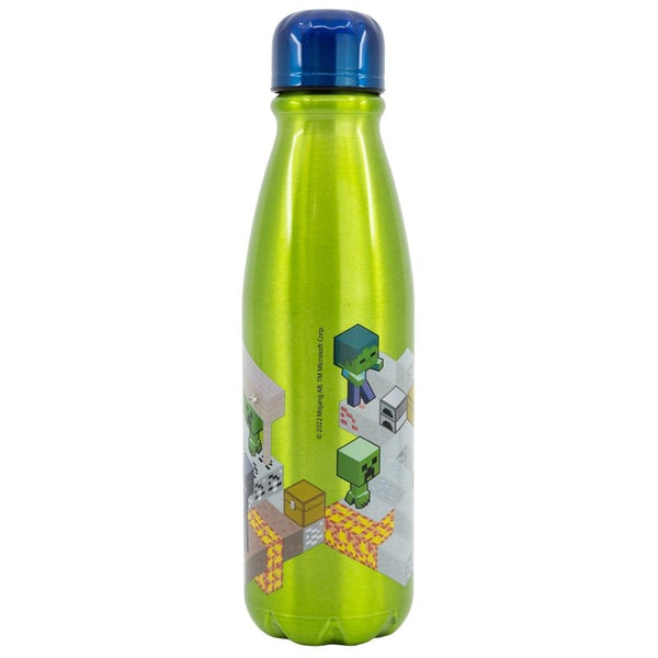 Aluminium-Trinkflasche 600 ml – Minecraft-Design