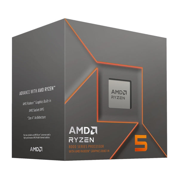 AMD Ryzen 5 8500G CPU 3,5 GHz 6 Kerne AM5 (PIB - mit Kühler)