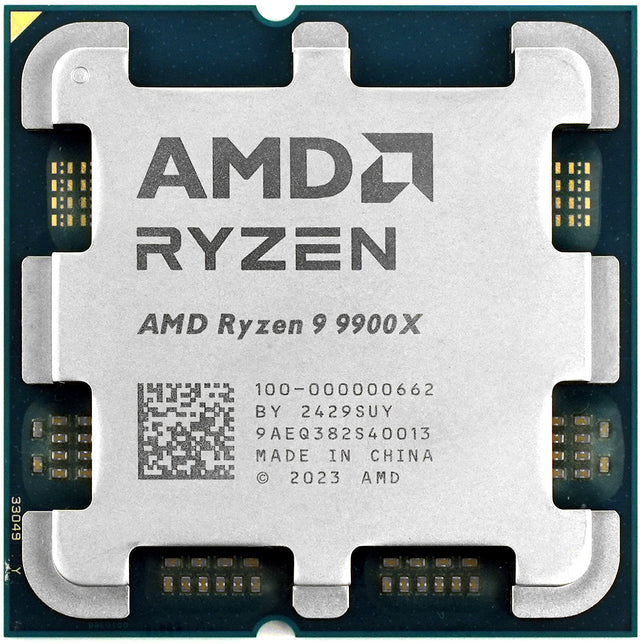 AMD Ryzen 9 9900X processor – set ovenfra