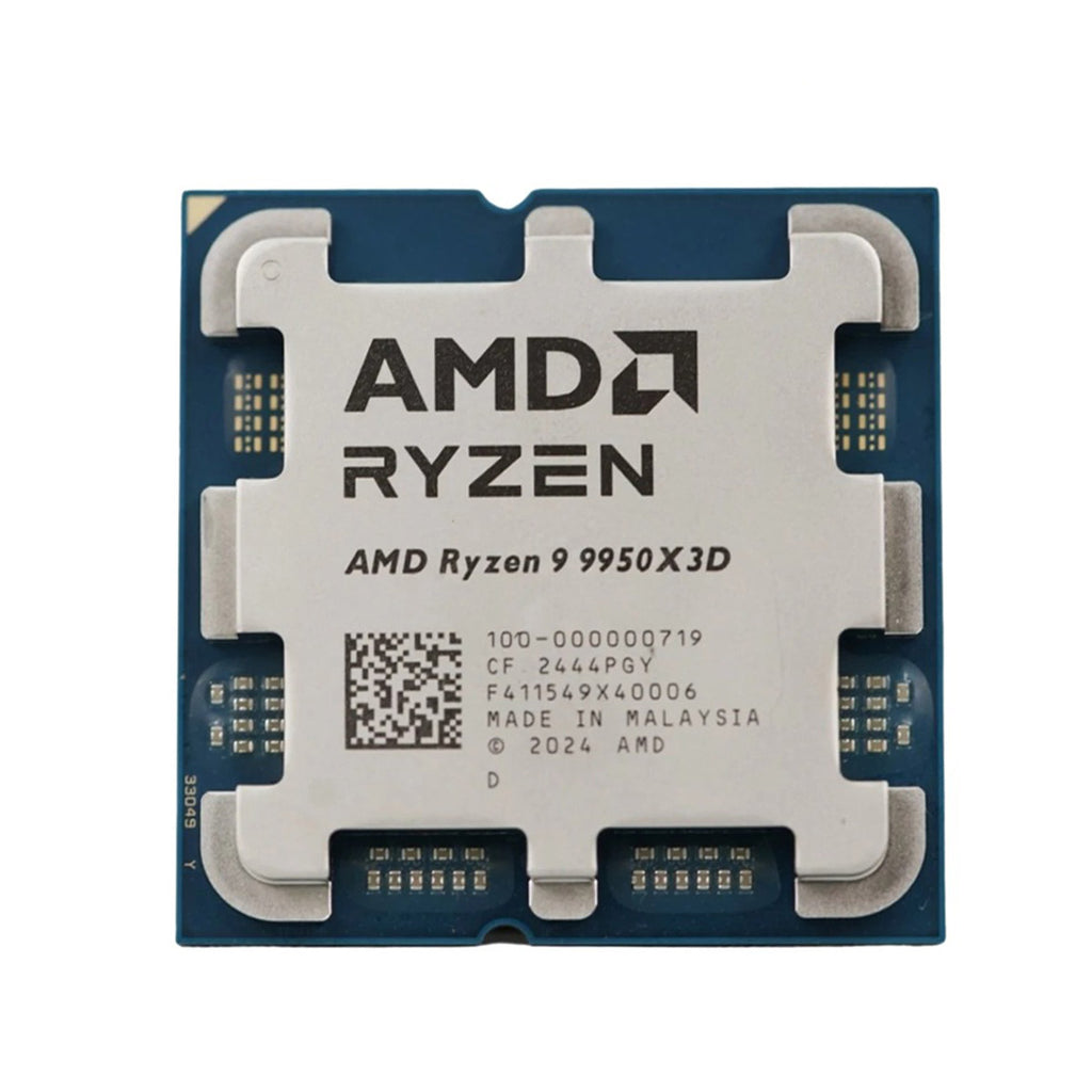 AMD Ryzen 9 9950X3D processor – set ovenfra