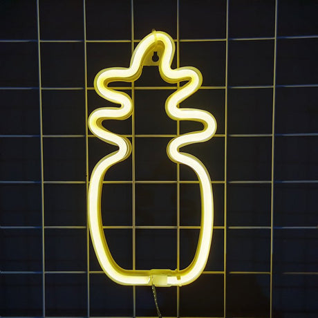 Ananas Neon LED Lampe Geekd