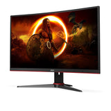 AOC Gaming C24G2AE/BK 24 1920 x 1080 VGA (HD-15) HDMI DisplayPort 165Hz Pivot Skærm AOC