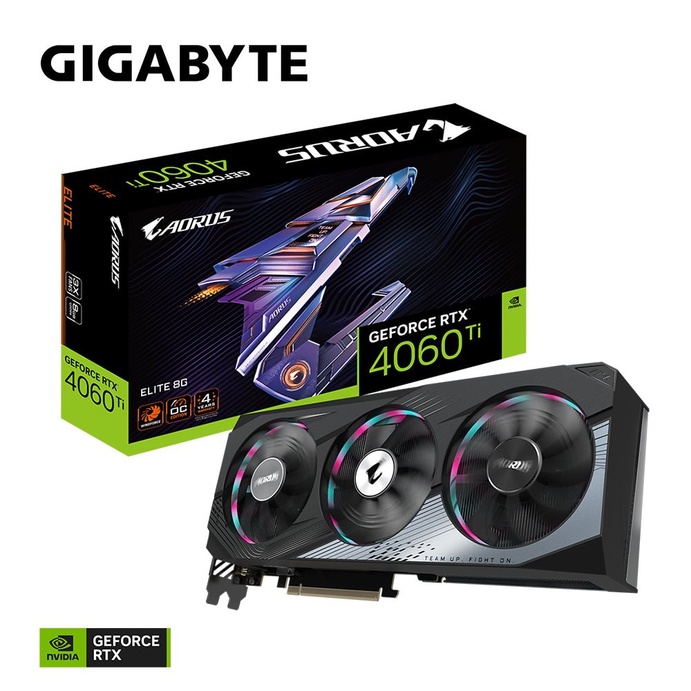 AORUS GeForce RTX 4060 Ti ELITE 8G 8GB Gigabyte