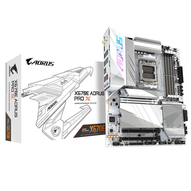 AORUS X670E PRO X ATX Socket AM5 AMD X670 Gigabyte