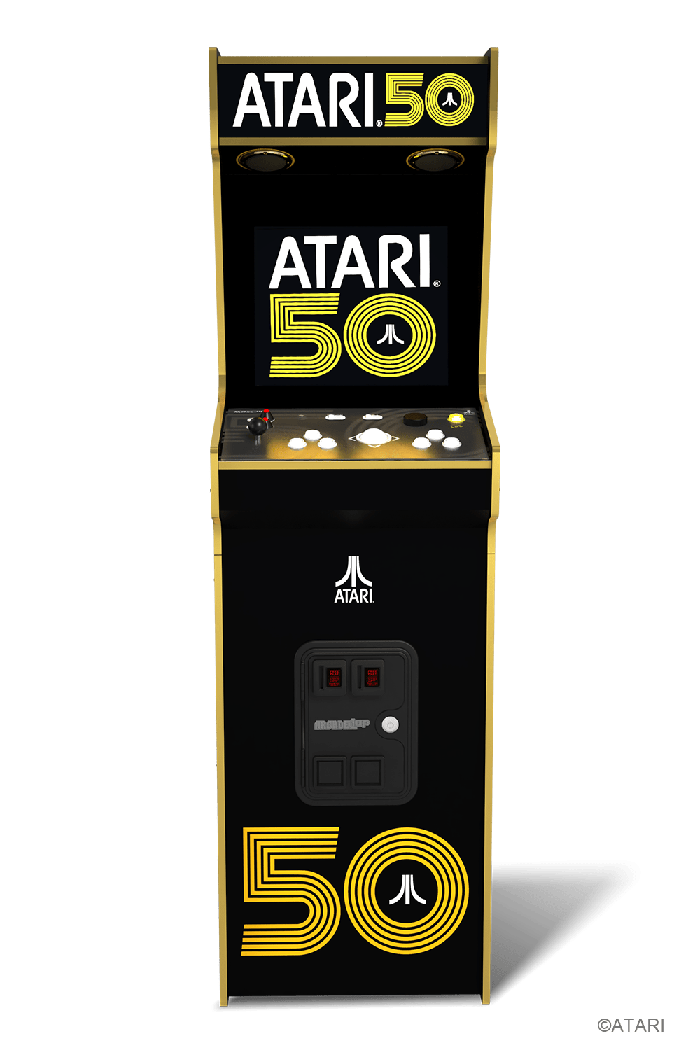 ARCADE 1 UP ATARI 50TH ANNIVESARY DELUXE ARCADE MACHINE - 50 GAMES IN 1 Arcade1Up