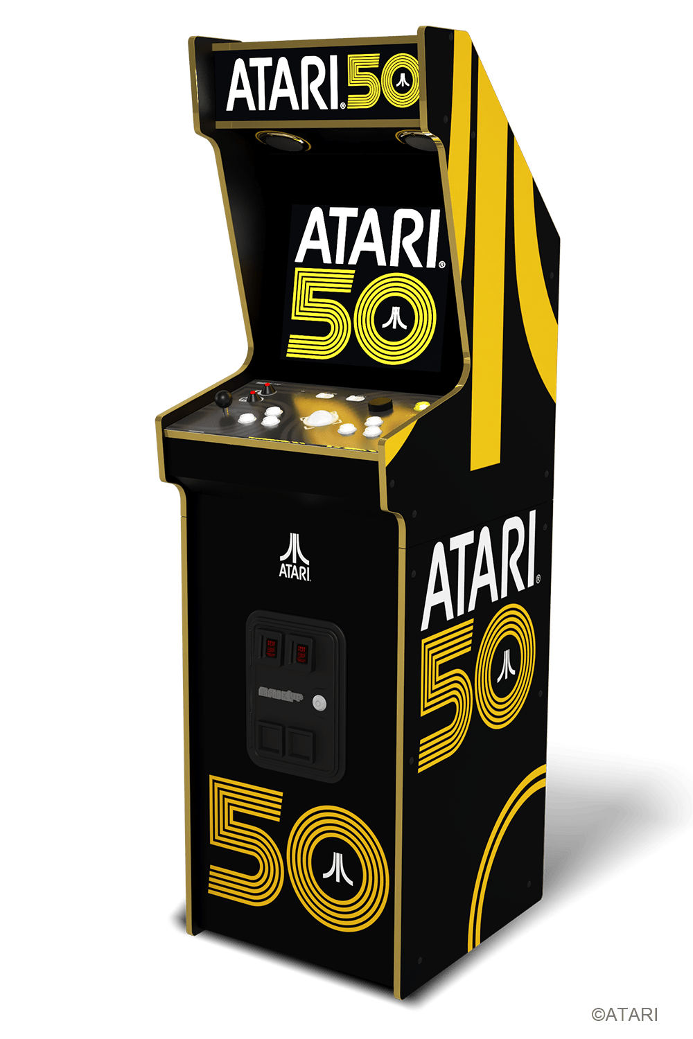 ARCADE 1 UP ATARI 50TH ANNIVESARY DELUXE ARCADE MACHINE - 50 GAMES IN 1 Arcade1Up