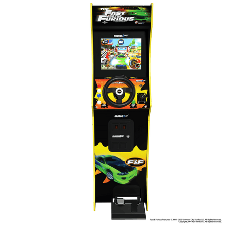 ARCADE 1 UP FAST AND FURIOUS RACING ARCADE MACHINE Arcade1Up