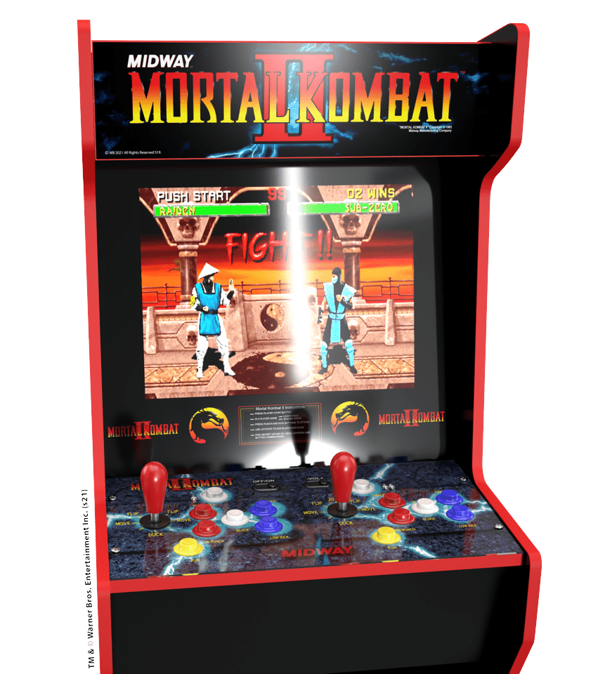 ARCADE 1 Up Legacy Midway Mortal Kombat Arcade1Up