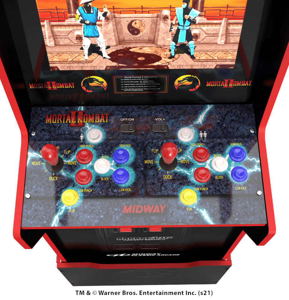 ARCADE 1 Up Legacy Midway Mortal Kombat Arcade1Up