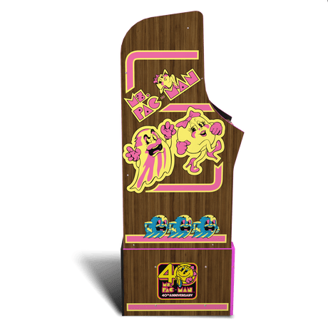 ARCADE 1 UP MS. PAC-MAN 40TH ANNIVERSARY ARCADE MACHINE Arcade1Up