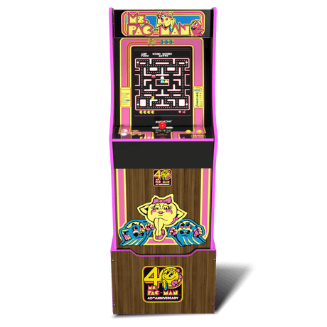 ARCADE 1 UP MS. PAC-MAN 40TH ANNIVERSARY ARCADE MACHINE Arcade1Up